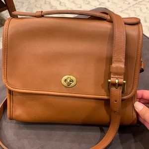 Vintage Coach Court Bag